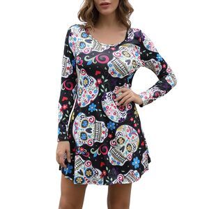 8239 Halloween Costumes 2024 Plus Size Long Sleeve Cute Funny Halloween
